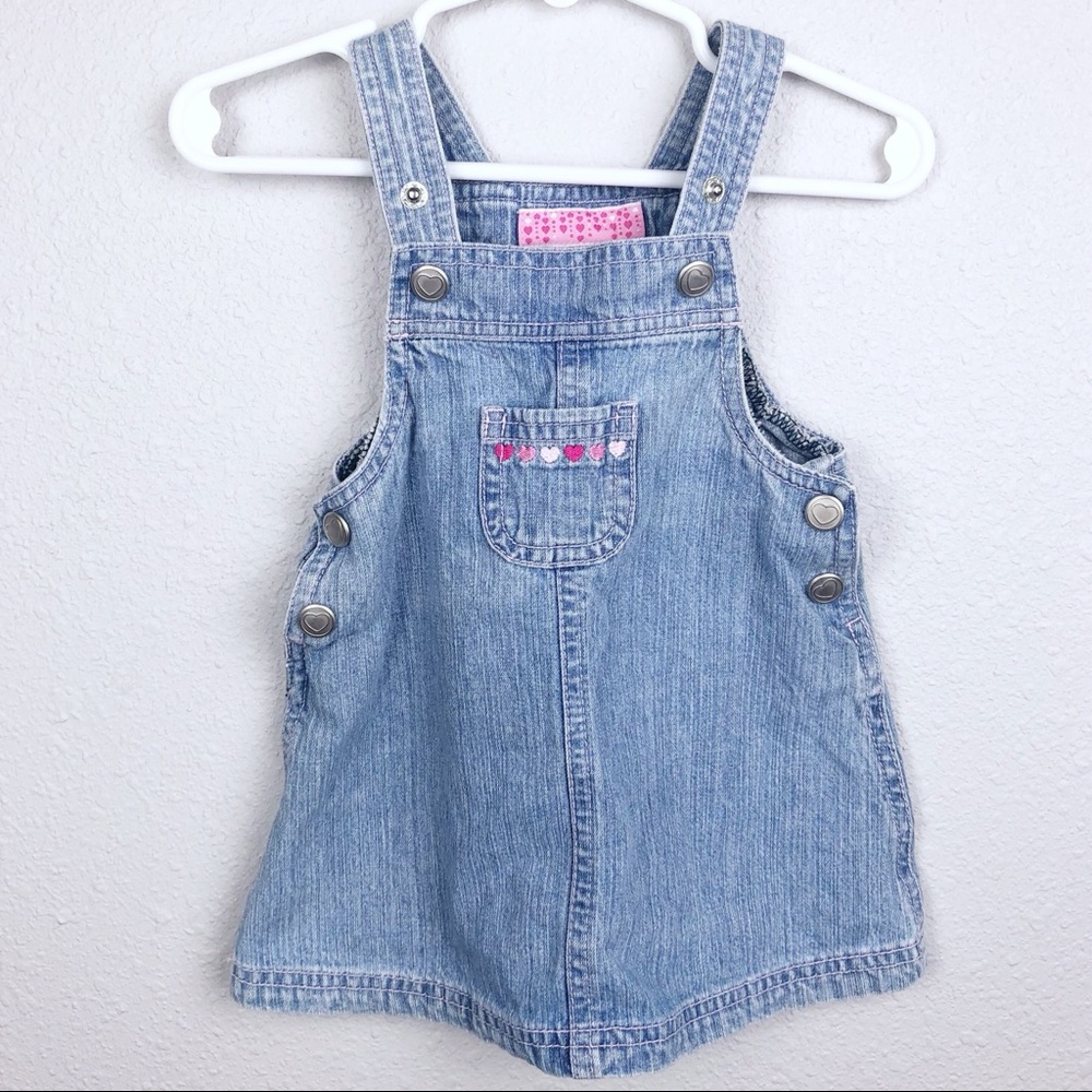 Baby girl overall dress